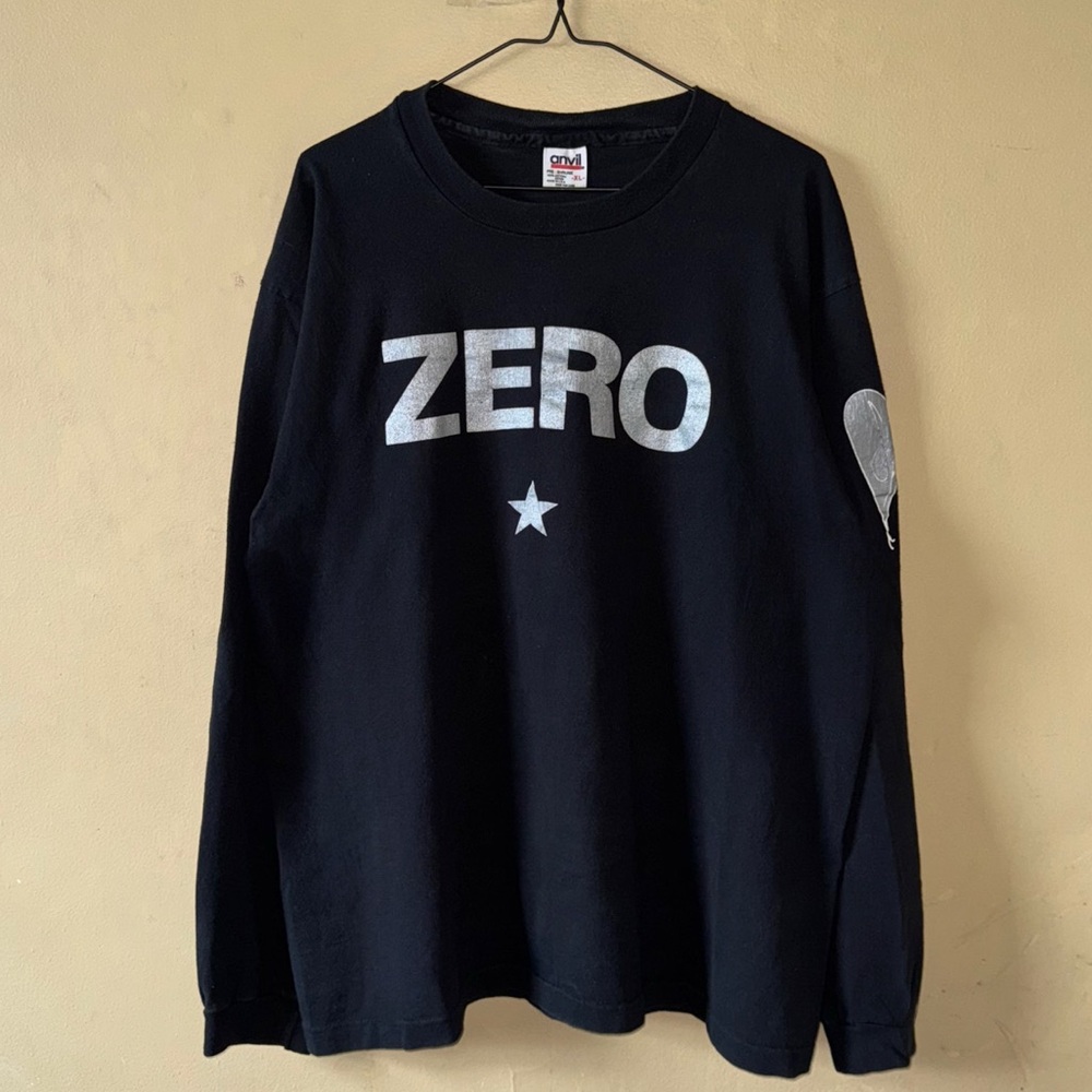 Vintage 90s Smashing Pumpkins Zero Longsleeve Tee